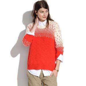 Madewell Driftstitch Chunky Wool Blend Sweater